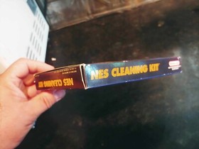 Vintage 1989 Nintendo NES System Cleaning Kit Original Cardboard Collector *BOX*
