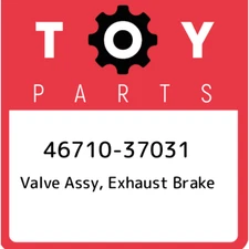 46710-37031 Toyota Valve assy, exhaust brake 4671037031, New Genuine OEM Part