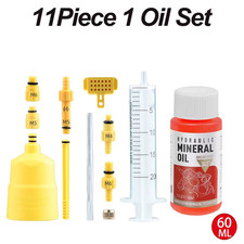 High Performance Bike Brake Mineral Oil - 60Ml/2Oz - Ideal for Shimano and Tektr