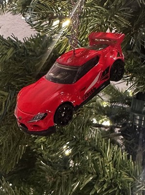 Custom Hot Wheels Keychain Ornament Toyota Supra JDM Import Gift Idea Diecast