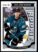 2015-16 O-Pee-Chee Update Marquee Rookie Nikolay Goldobin San Jose Sharks #U48