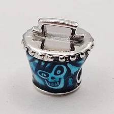 S925 ALE Sterling Silver Haunted Mansion Charm Pendant For Bracelet Or Necklace