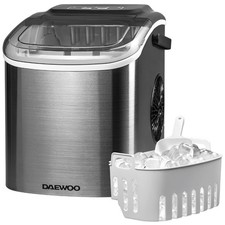 Daewoo Compact Counter top Ice Cube Maker Machine Making 12Kg 9 Blocks in 6 Mins