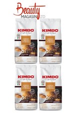 Kimbo Espresso Crema Intensa Coffee Beans 4 x1kg Italian Medium Dark Roast 11/13 13.75 per kilo