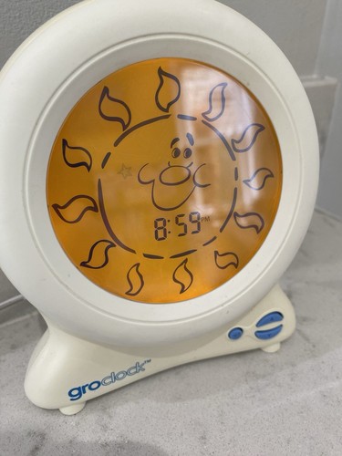 Gro Clock Sleep Trainer Groclock Night Light Grow Clock The Gro Company - Picture 1 of 4