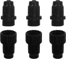3 Sets Garden Expandable Hose Repair Kit Faucet Adapter Female Male 3/4 Inch... 