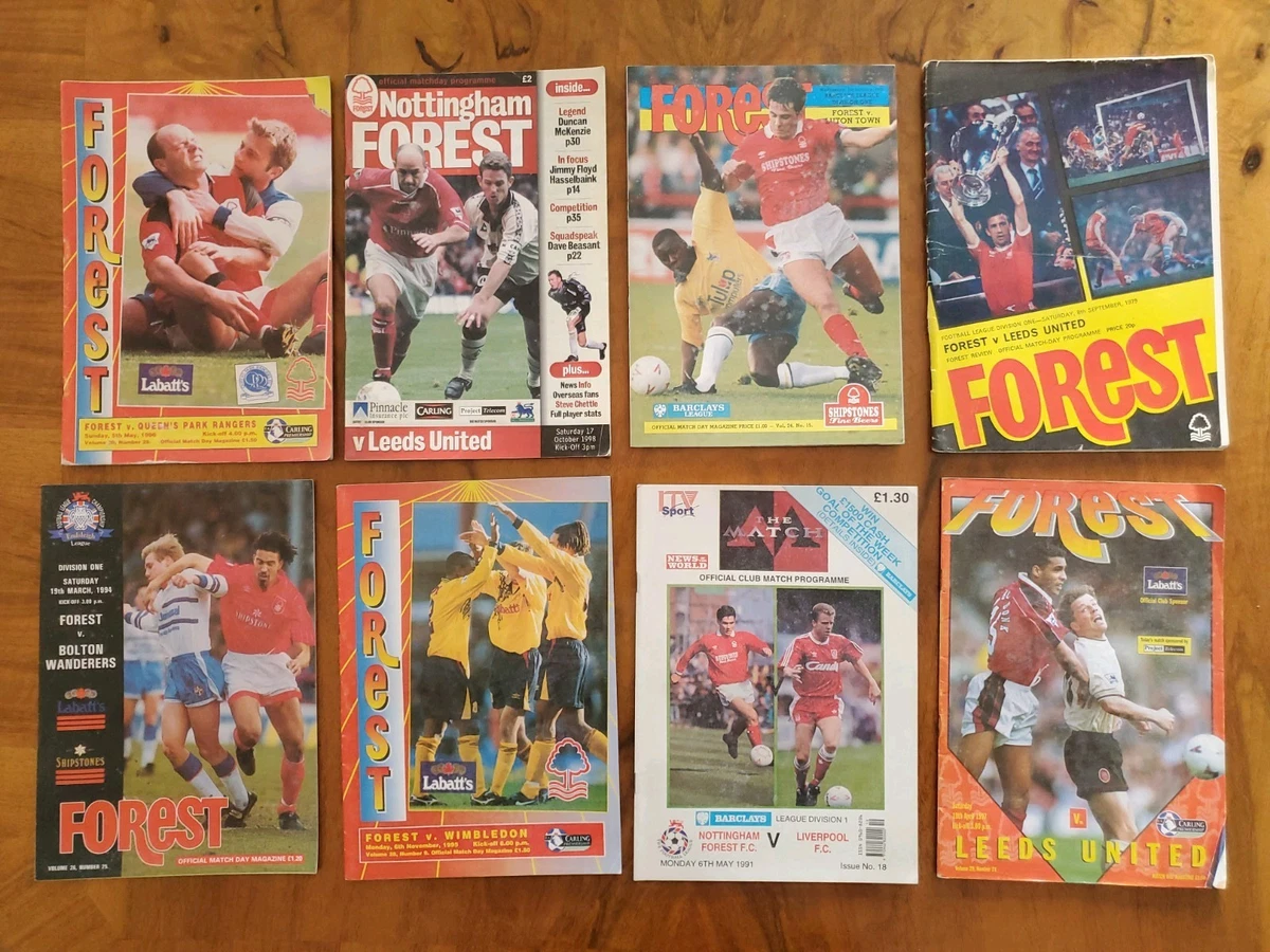 Programme De Match Nottingham Forest Vs Middlesbrough - Saison 1979/1980 - Occasion