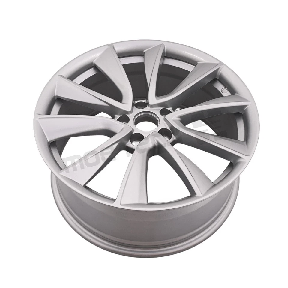 Llanta deportiva plateada para Tesla Model 3 2017-2023 19"x 8,5" 104422400A Foto 2 de 4