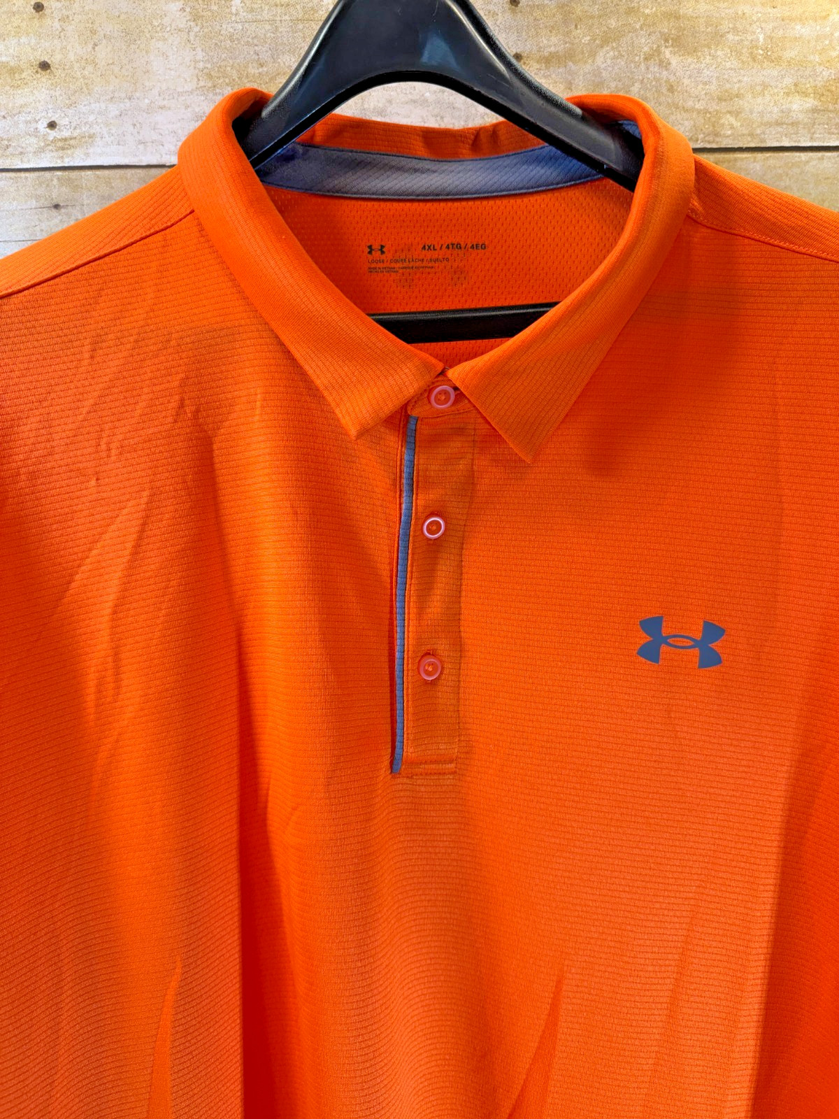 Polo Shirt Mens 4xl Loose Orange $75 ⭐️mint⭐️
