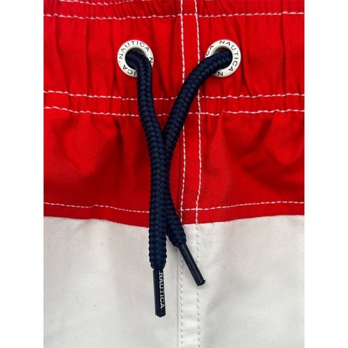 NWT Nautica Boys' Boardshorts Swim Trunks Multicolor Size 5 UV Protection - AC - Picture 6 of 13