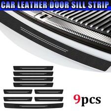 9pcs For Jeep Door Plate Sill Scuff Cover Anti Scratch Decal Sticker Protector 9pcs For Jeep Door Plate Sill Scuff Cover Anti Scratch Decal Sticker Protector