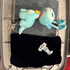 Neopets 2002 Aisha Plush Rare Limited Edition 9" w Tag Velvet Bag