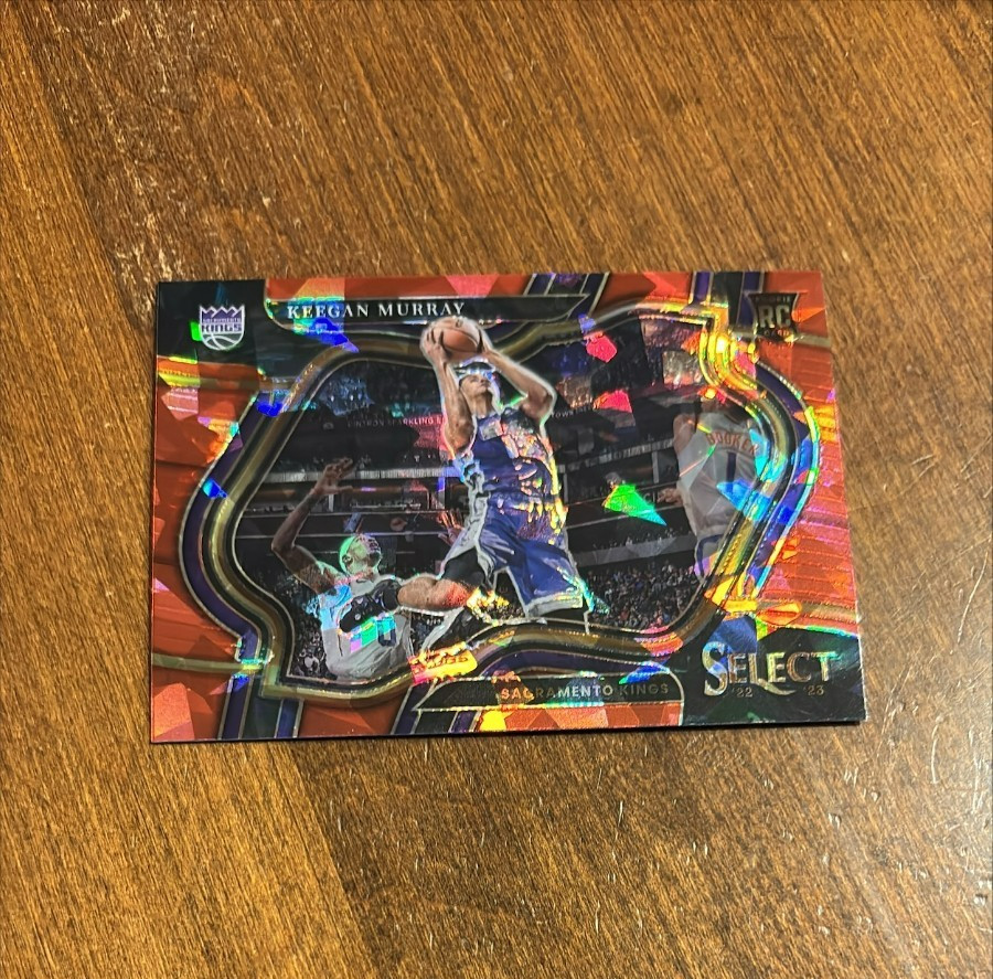 Keegan Murray 2022-23 Panini Select Courtside Red Ice Rookie #294 Kings Iowa RC