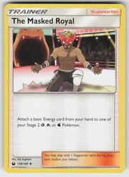 The Masked Royal 139/168 Celestial Storm Uncommon