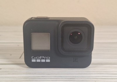GoPro HERO8 Black Action Camera, UHD, Touch Screen, MicroSD, USB-C/HDMI, Black