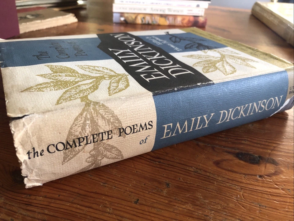 THE COMPLETE POEMS OF EMILY DICKINSON (1960) Edit Thomas H. Johnson Stated 1st Foto 3 de 4