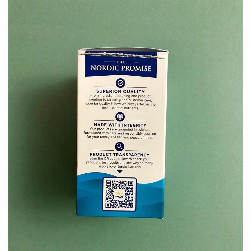 Aceite de pescado Nordic Naturals Ultimate Omega 60 geles suaves sabor limón 6/28 Foto 2 de 4