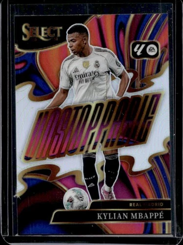 Kylian Mbapp 2025 Panini Prizm Kylian Mbapp #21 Silver Prizm