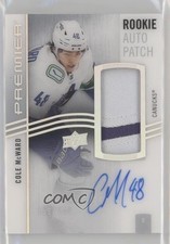 2023 Upper Deck Premier Acetate Rookie 156/249 Cole McWard #AR-CM Patch Auto av1