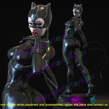 Catwoman 1/12 1/8 1/6 1/4 1/3 1/2 Unpainted Model Kit Unassembled 3D Print GK