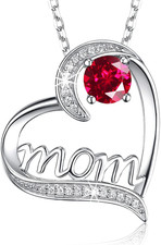 Valentines Day Birthday Gifts for Women 925 Sterling Silver February March Birth