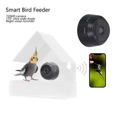 Smart Bird Feeder With Camera For Live Video Feed Of Garden Birds