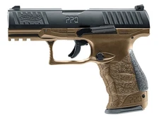 Elite Force T4E Umarex Walther PPQ CO2 Paintball Pistol FDE Semi Auto .43 Cal