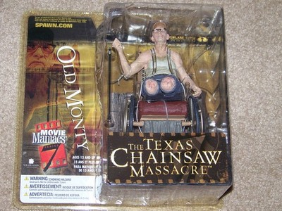 McFarlane Movie Maniacs Series 7 Texas Chainsaw Massacre Old Monty