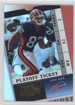 2003 Playoff Contenders Playoff Ticket 106/150 Josh Reed #16 0b2