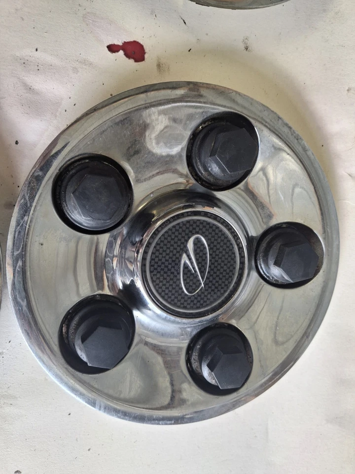 (4) 2000-2002 Oldsmobile Intrigue SET of 4 OEM Center Caps 9593499 - Image 4 of 4