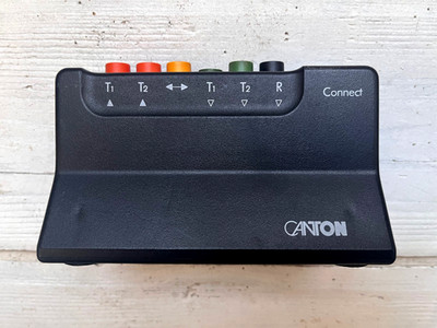 Canton Connect 20 Audio Switch Panel HiFi Umschalter Vintage Design 70.iger