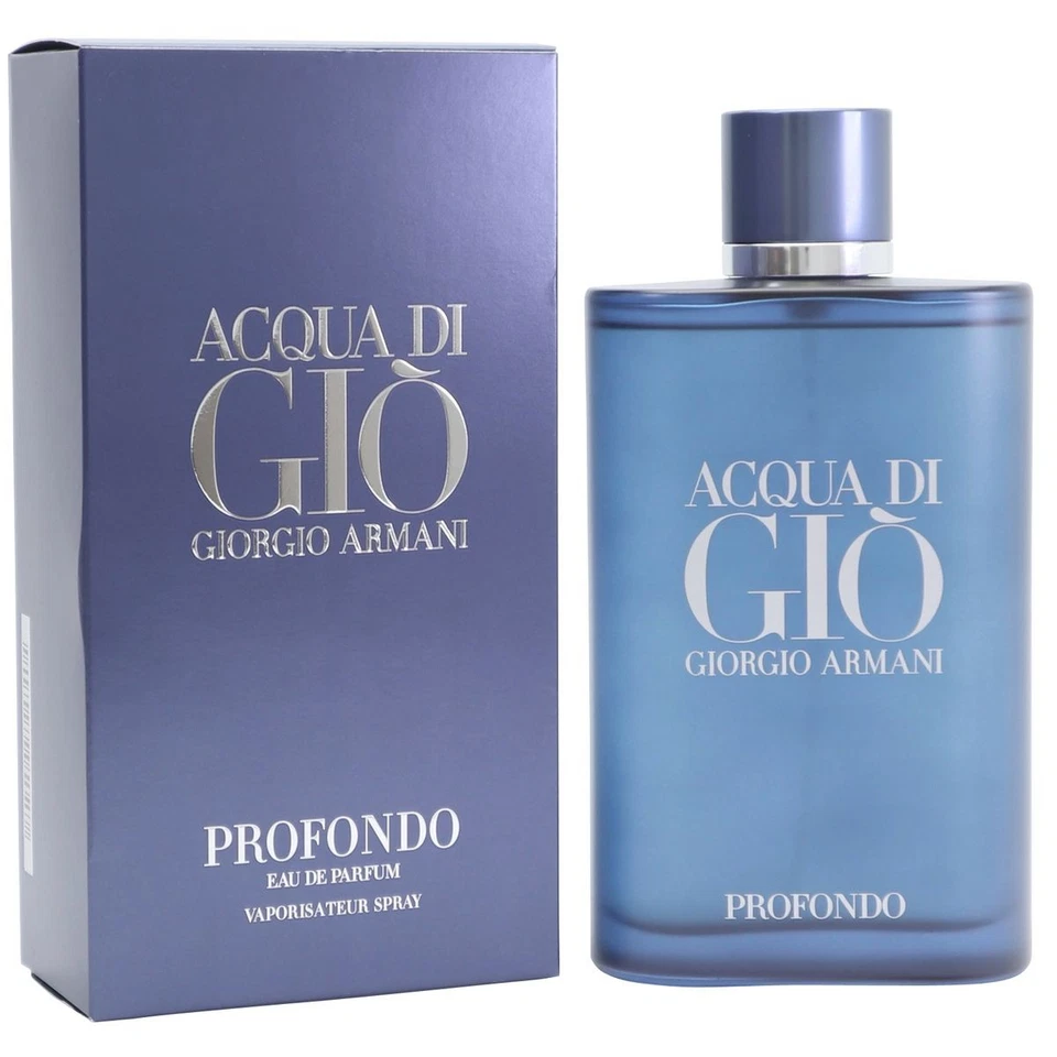 Giorgio Armani Acqua di Gio Profondo 200 ml EDP Eau de Parfum Spray old Version