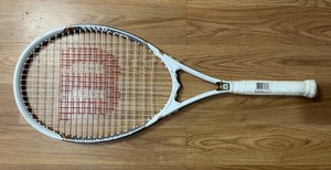 Raquette De Tennis Wilson Venus Serena 23 – Rose – Taille 3 5/8 – état Correct Avec Marques
