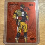 2026 Bo Jackson Battle Arena #RBF-97 `DOUBLECHECK` Aaron Rodgers Red Icon Foil