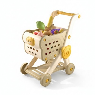 Spielzeug Einkaufswagen Hand-Auge Koordination Kinder Einkaufswagen Spielset Geschenkidee