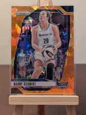 2024 Panini Prizm WNBA - Maddy Siegrist #94 Orange Ice Prizm