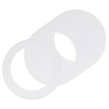 8Pack Goof Ring for 6" DownLight 6.3" ID 8.7" OD Light Trim Ring Cover White