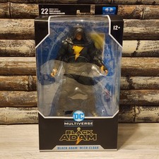 DC Multiverse Black Adam Figure with Cloak - McFarlane Toys - 7 inch - New