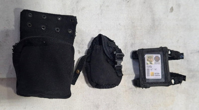 Lot of BBi 1/6 Scale Modern USA Black Pouches & ID for 12'' Figures JM-908