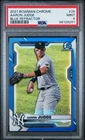 2021 Bowman Chrome - Blue Refractor #25 AARON JUDGE PSA PSA 9 SN98128261