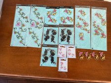 BEAUTIFUL LOT OF TRIMS IRON ON APPLIQUE