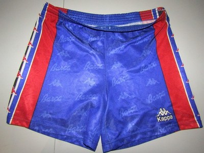 FC Barcelona Kappa 1996 football shorts L Primera Spain Espana Ronaldo era