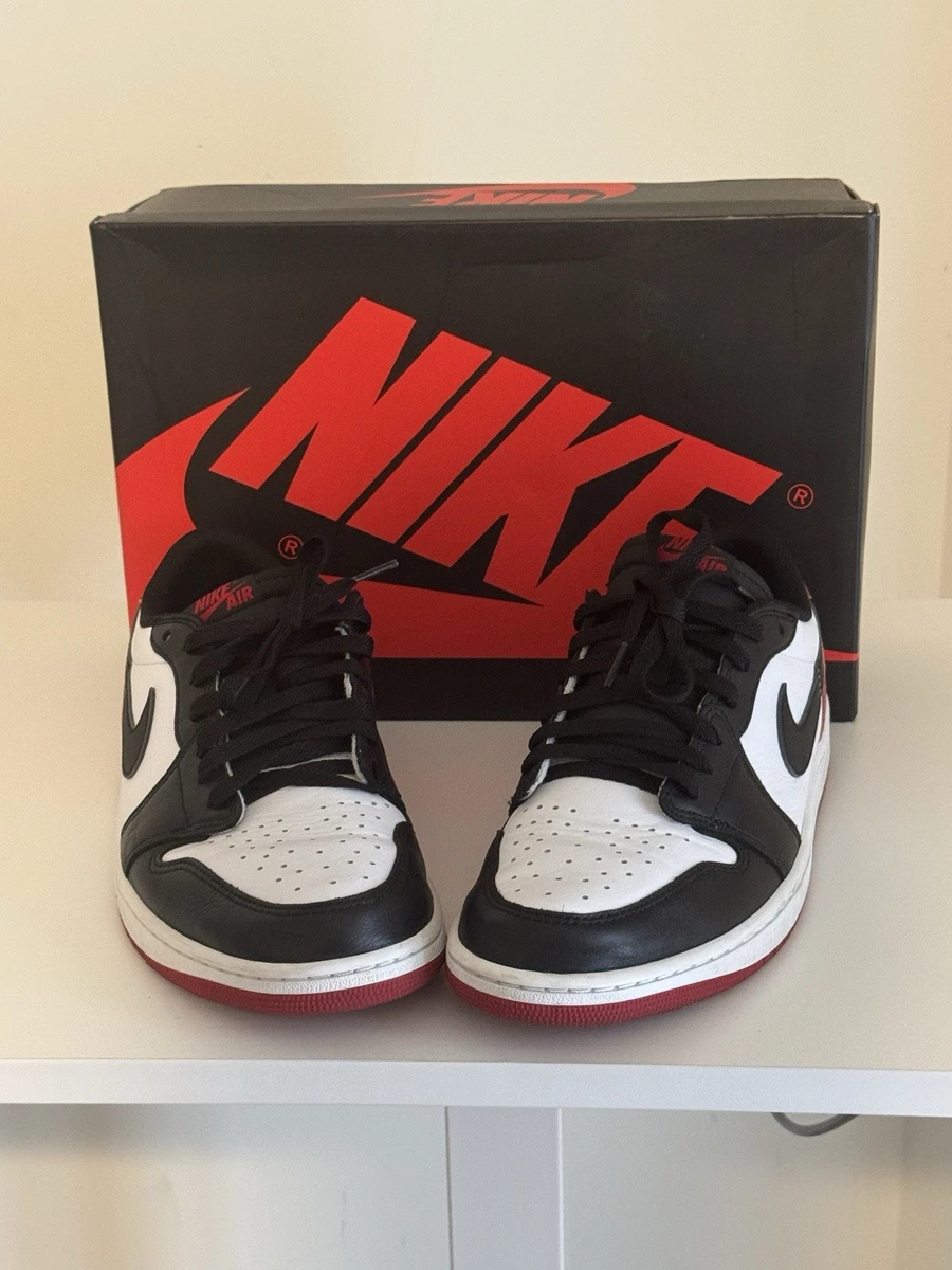 Jordan 1 Low Black Toe for Sale | Authenticity Guaranteed | eBay