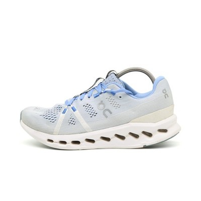 On Damen Cloudstratus Sneaker EU 38.5 Hellblau Weiß 3WD10441203