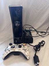 Microsoft Xbox 360 S Slim 250GB Black Console - Controller And Psu - Tested #2
