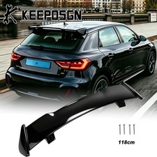 Für Audi A1 8X GB Dachspoiler Heckspoiler Flügel Lippe Tuning Glänzend Schwarz Für Audi A1 8X GB Dachspoiler Heckspoiler Flügel Lippe Tuning Glänzend Schwarz