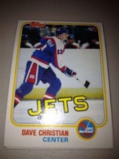 1981-82 Topps Winnipeg Jets Team Set Dave Babych RC NM-MT
