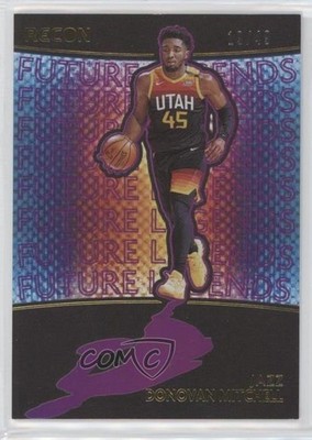 2020-21 Panini Recon Future Legends Purple 19/49 Donovan Mitchell #22 7y2