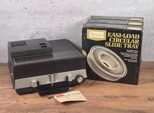 Vintage Sears Remote Control 54 Slide Projector 837.98540 Tested  3 Trays