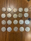 Kennedy Half Dollar 1965-1969 Roll of Circulated - 20 Coins 40% silver